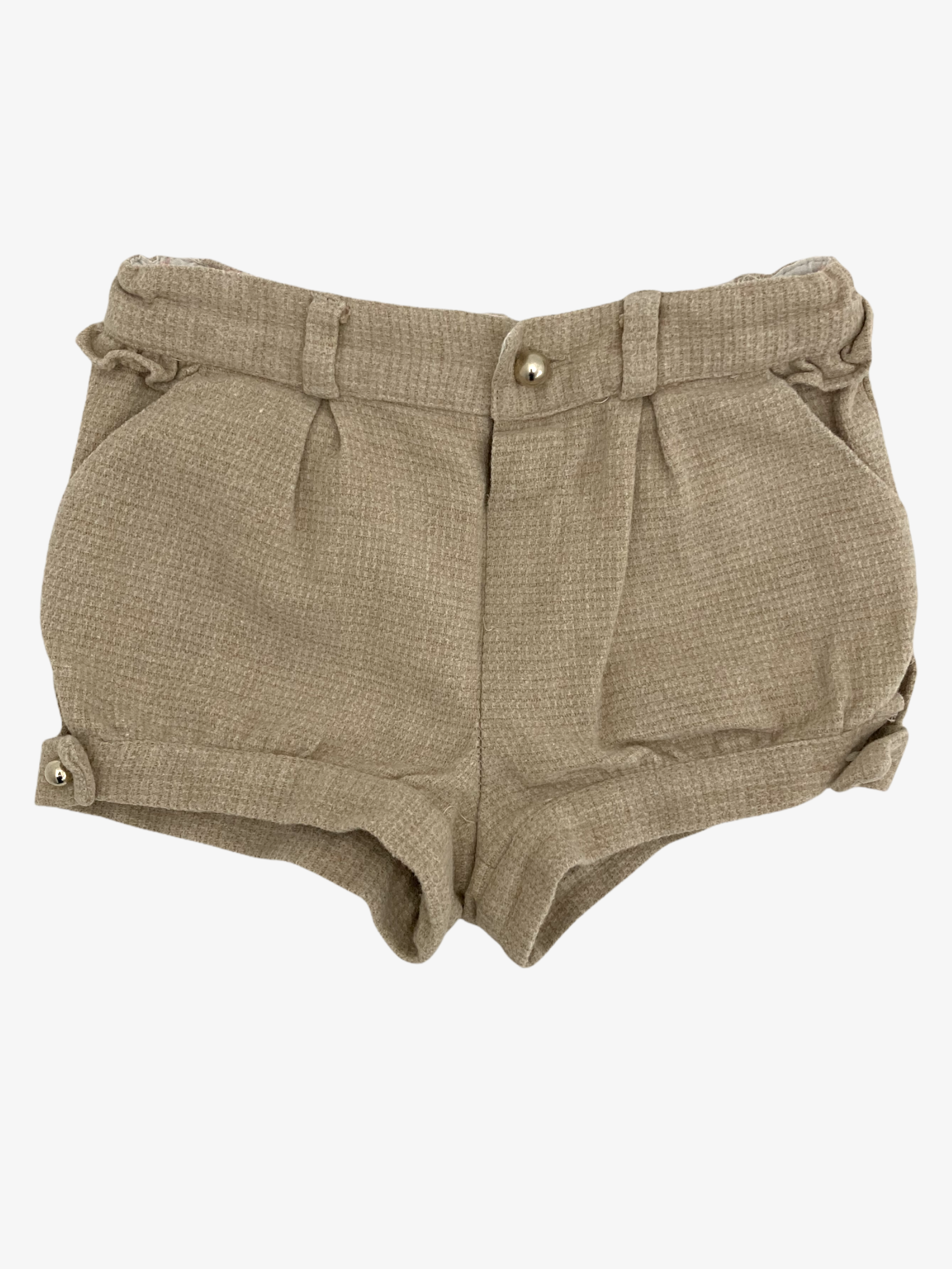 Korte broek • Tweedehands korte broek van merk Zara in maat 74 •  Tweedehands Kinderkleding • Restory