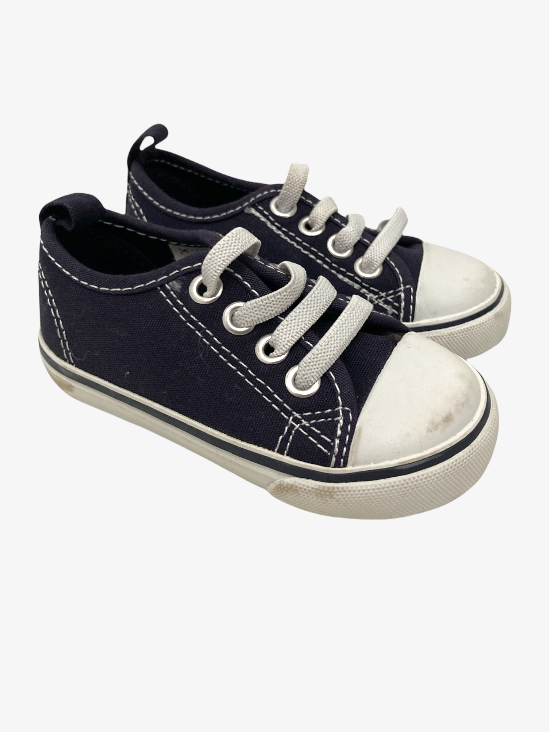 Blauwe gympen • Tweedehands schoenen van merk GAP in maat 21 • Tweedehands  Kinderkleding • Restory