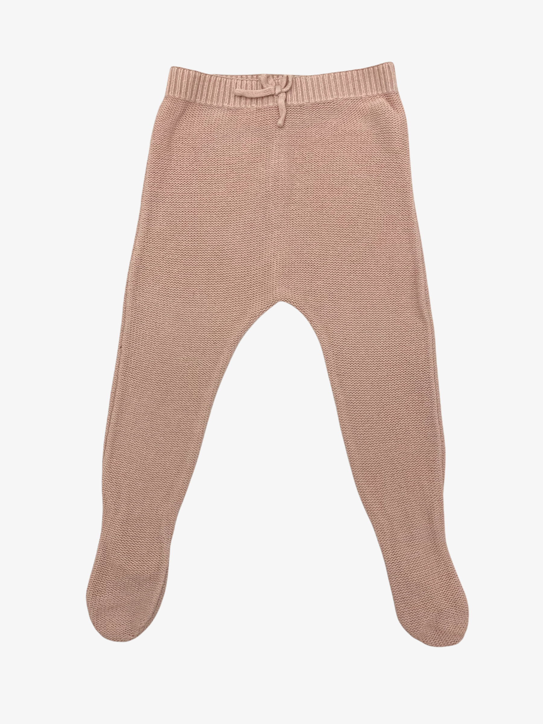 Gebreide broek • Tweedehands lange broek van Zara in maat 74 • Tweedehands  Kinderkleding • Restory
