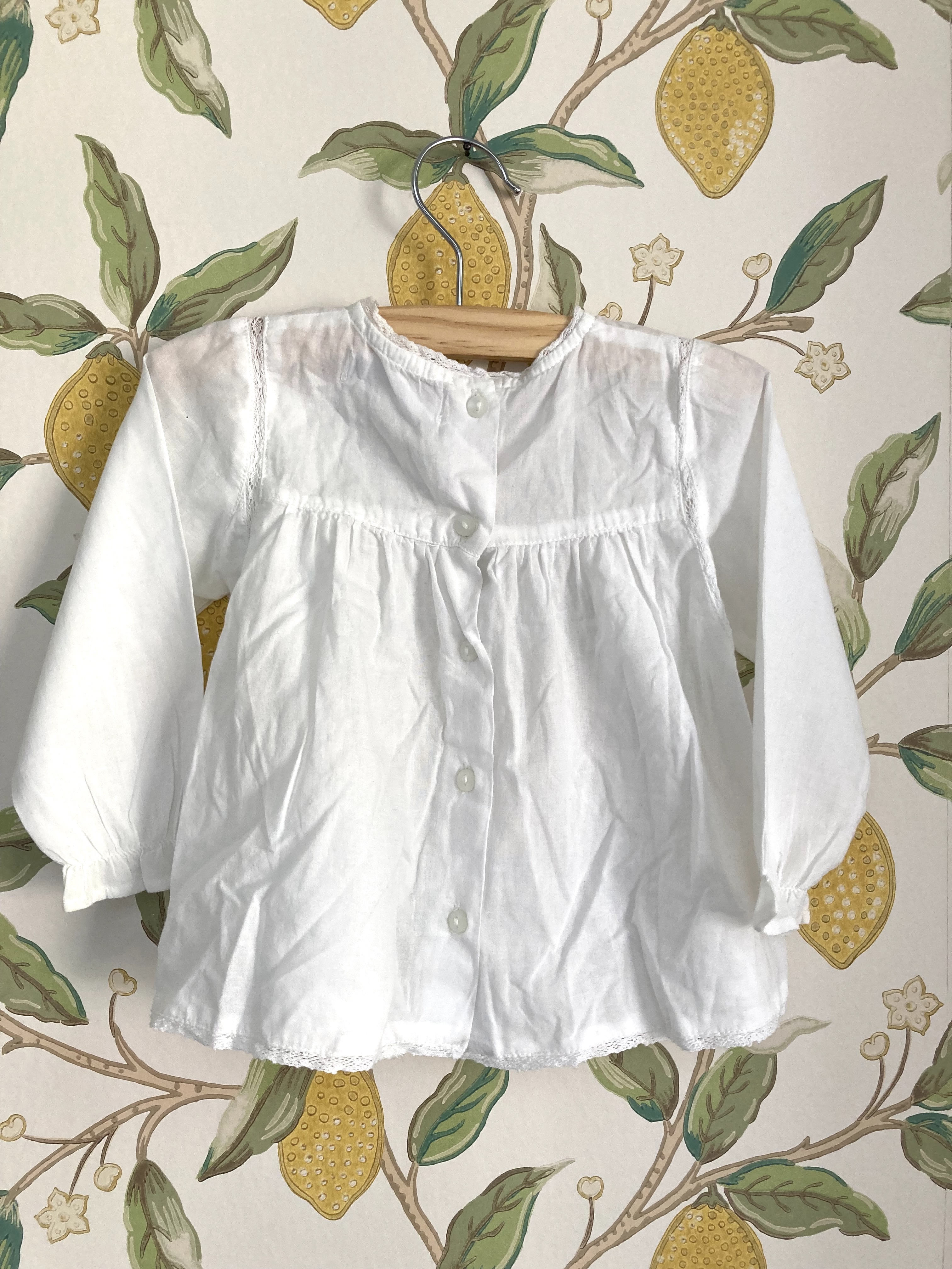 broderie blouse wit zara